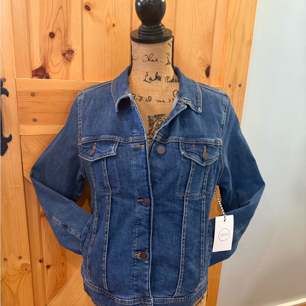Nordstrom Classic Blue Jean Jacket